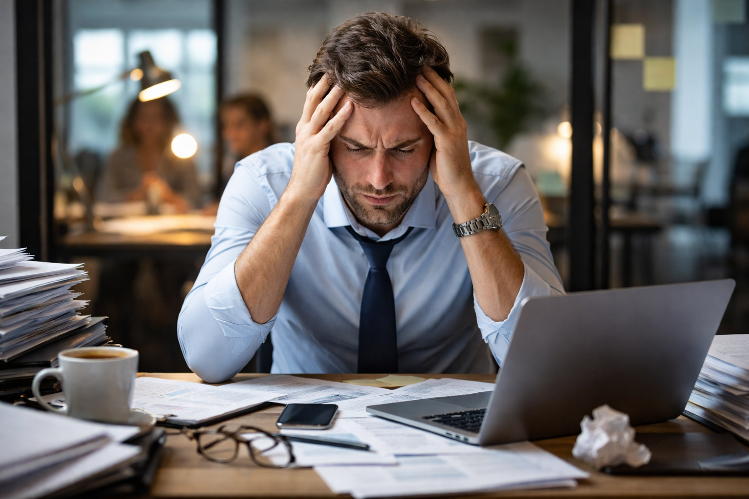 Stressed Employee